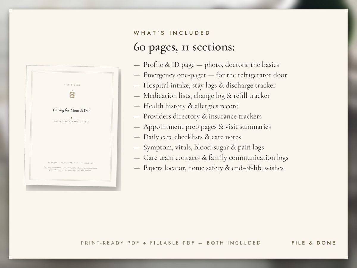 Caregiver Complete Binder — image 2