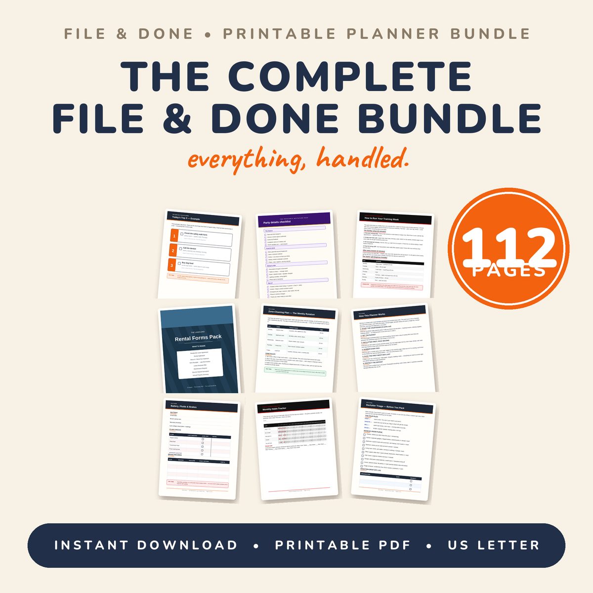 The Complete File & Done Bundle — cover