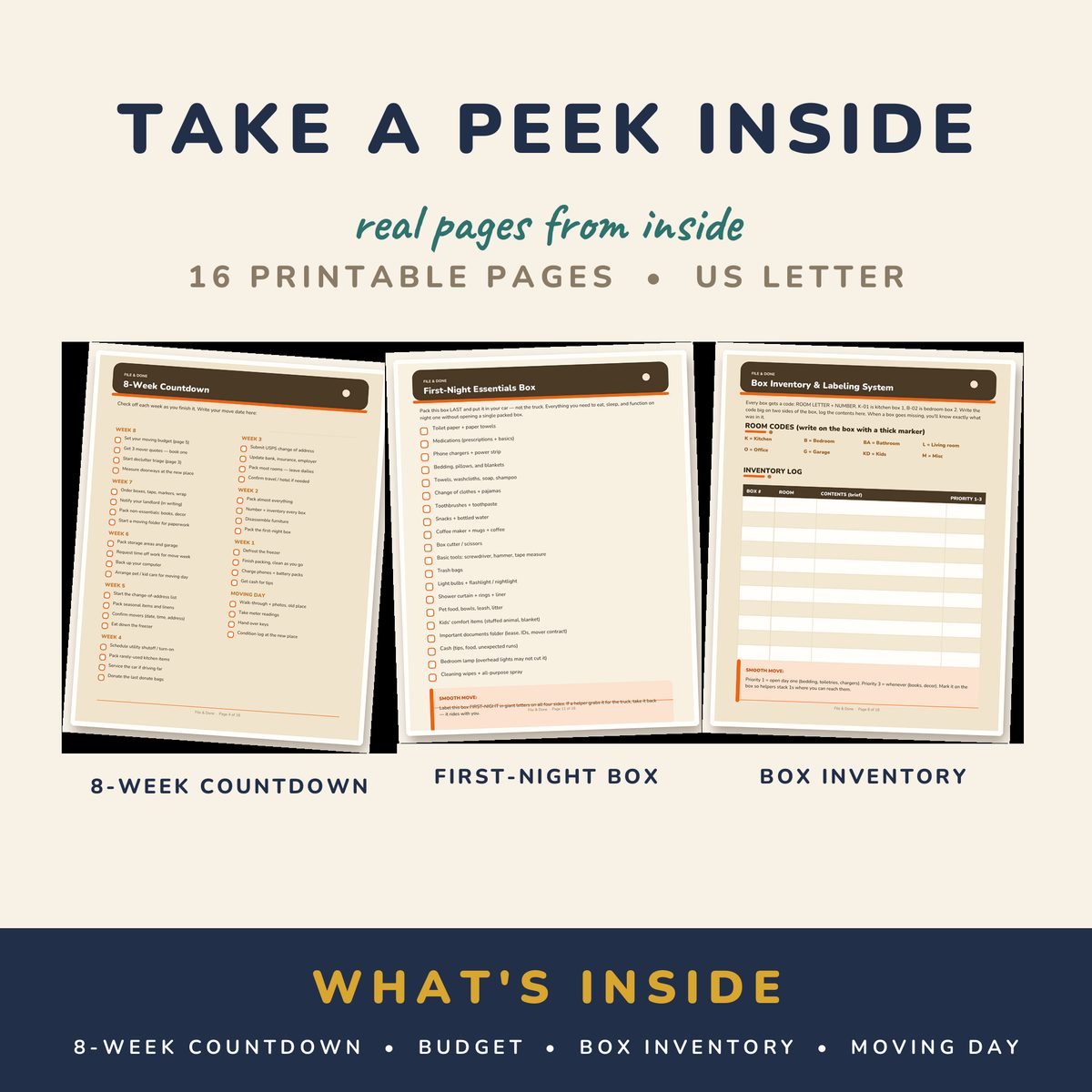 Moving Planner Pack — image 2